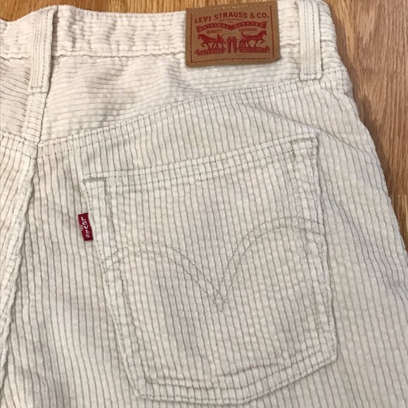 Levi's Ribcage Straight Ankle Jean Corduroy Pants Size 31 - Picture 12 of 14